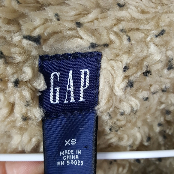 SO COOL Vintage  Gap XS jean jacket snap button - Picture 7 of 8